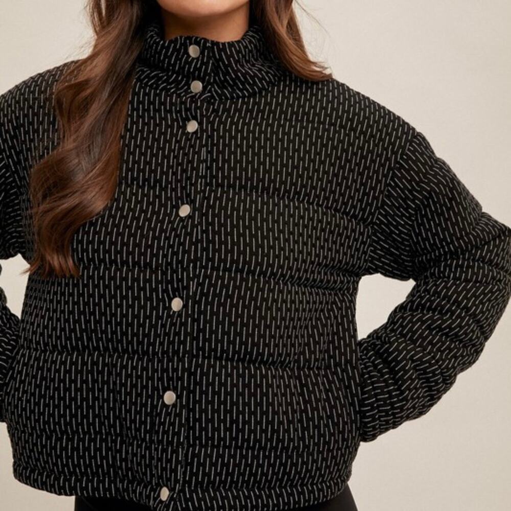 NWT Hem & Thread Puffer Jacket - Womens Size Large